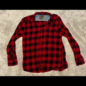 Buffalo plaid style flannel